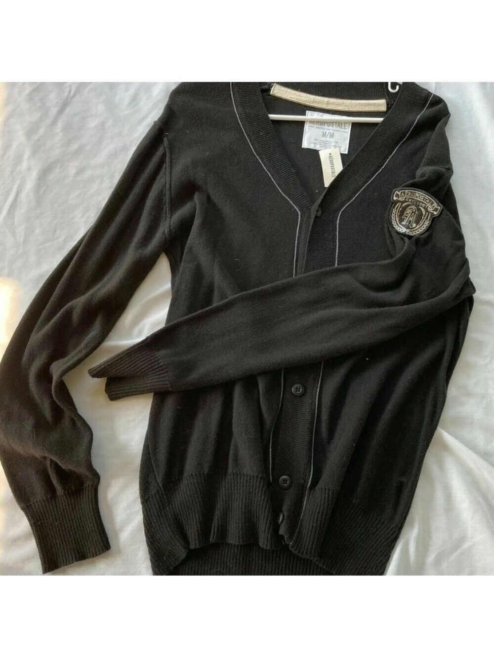 Vintage Aeropostale Cardigan Knit Sweater Size M